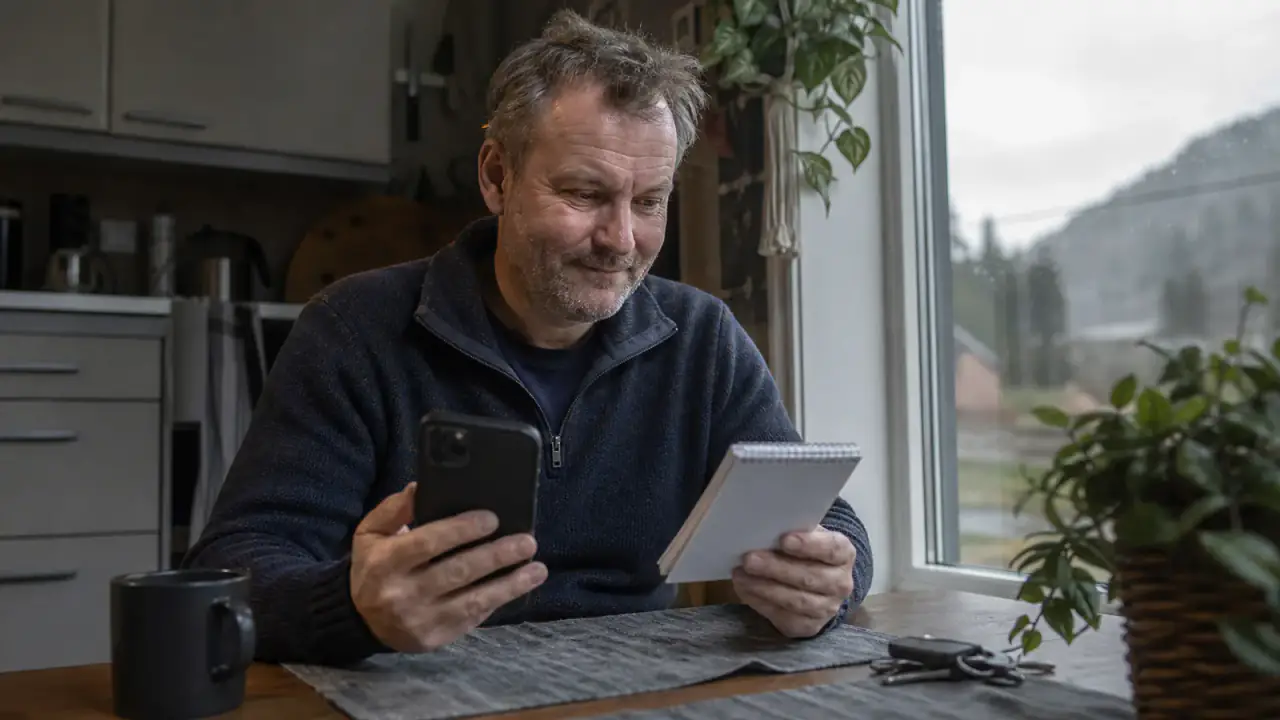 Flaksen smiler til norsk mann fra Oppaker