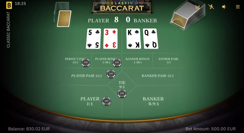 Classic Baccarat – kortregler, sideinnsatser og Roads