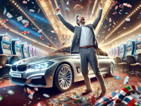 Gledesstrømmen tar han til topps: Harstad-mannen vinner en ny BMW i utrolig bilflaks!