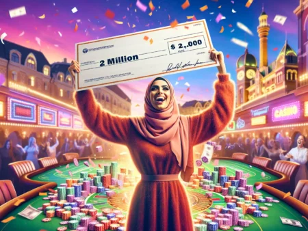 Jubel i Arendal: Dame vinner 2 millioner på en tirsdagskveld!