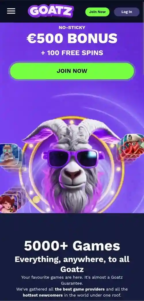 Goatz Scroll lobby