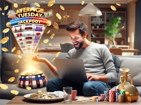 Vanlig tirsdag forvandlet til en jackpot!
