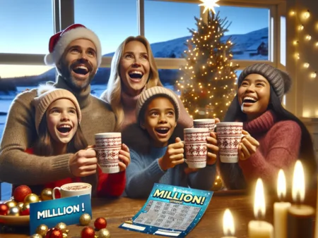 Julemirakel i Trøndelag: Familie skraper seg til milliongevinst på MillionFlax!