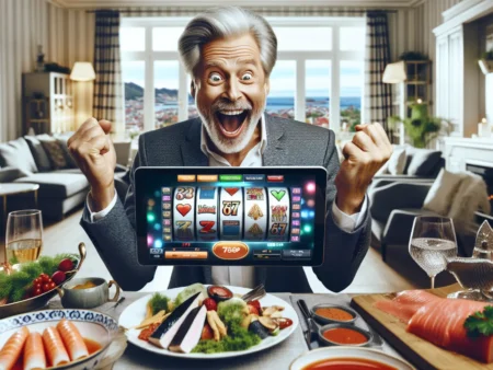 Hamburgerrykk av livet – Millionær vinner mens han spiser middag!