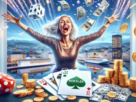 Jubelkveld i Oslo: Kvinnen ble nybakt millionær med Joker-lykken!