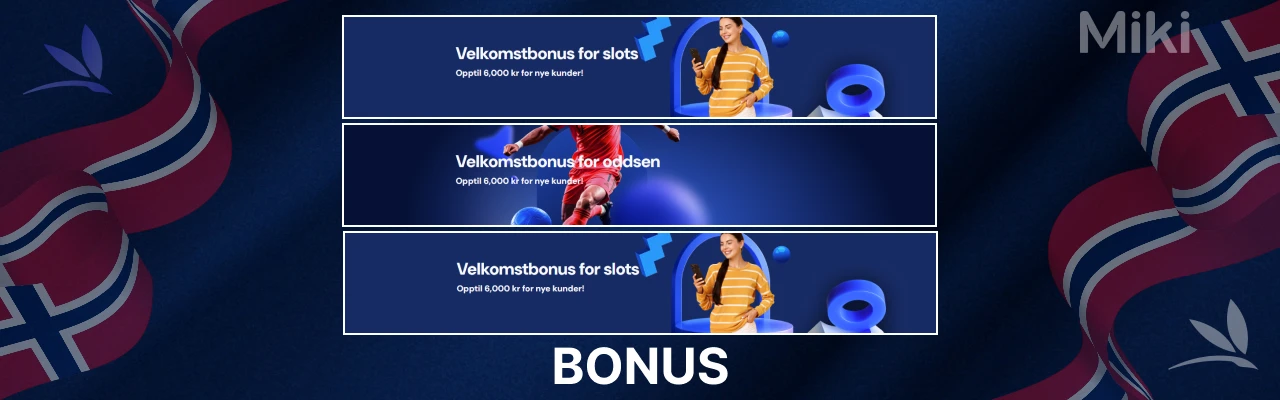 Miki Casino bonus for slots og odds